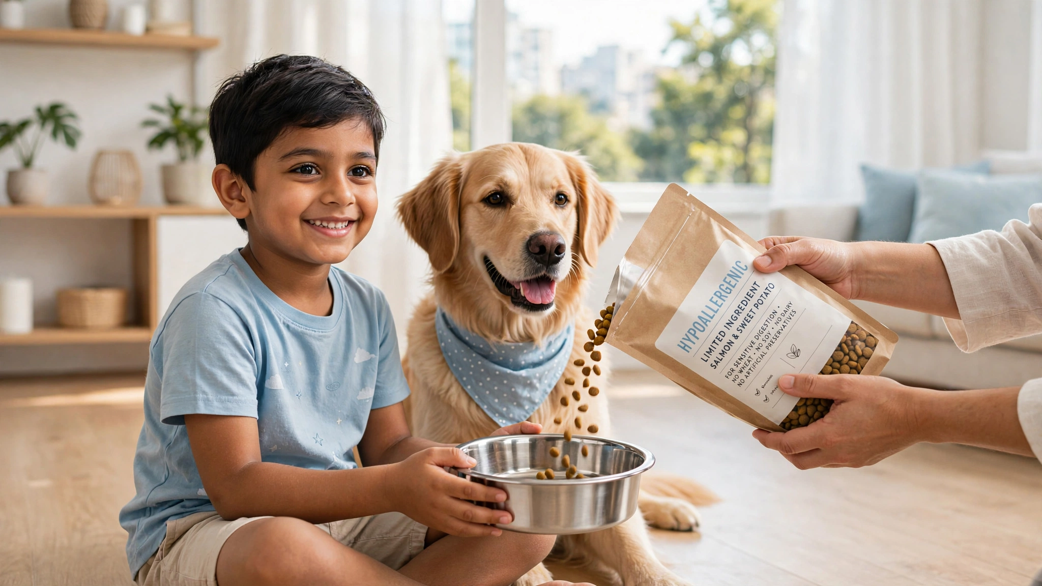Kid-Safe Dog Food Brands for Children with Allergies