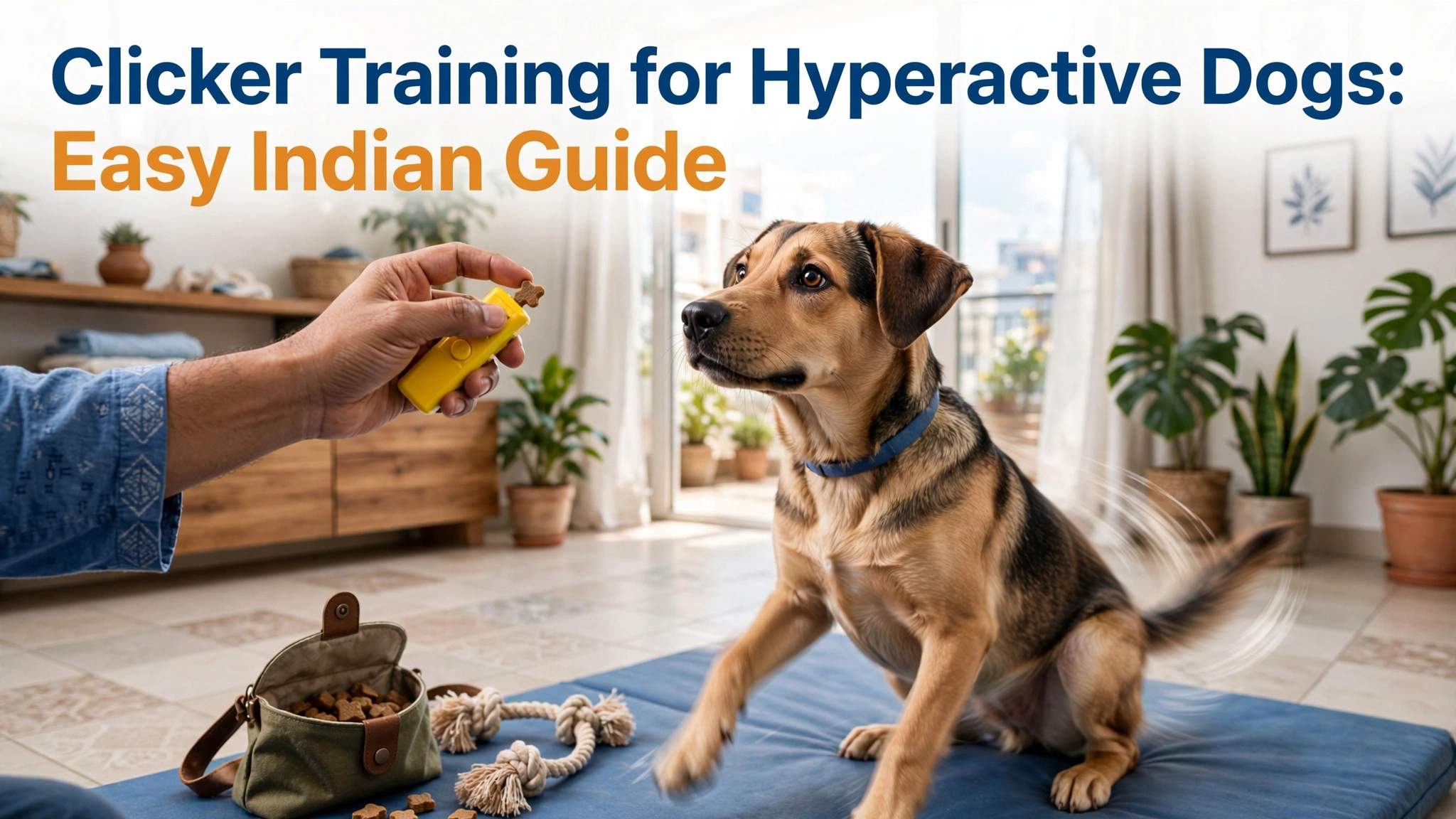 Clicker Training for Hyperactive Dogs: Easy Indian Guide