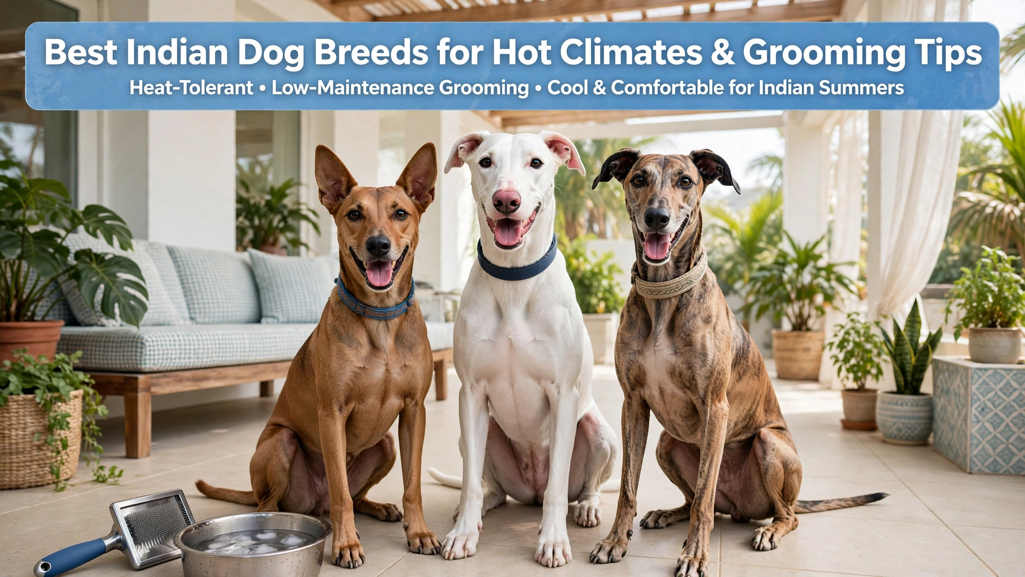 Best Indian Dog Breeds for Hot Climates & Grooming Tips