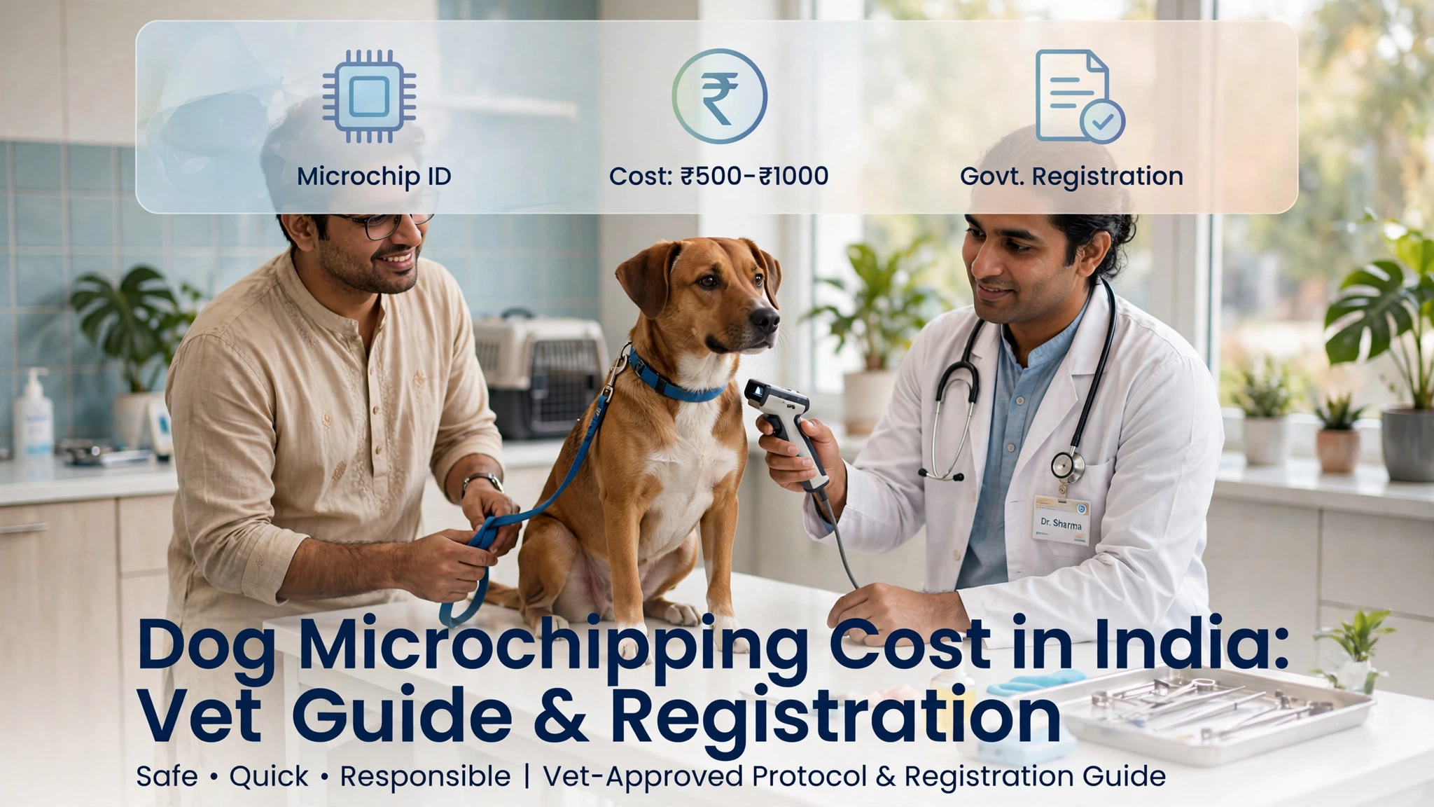 Dog Microchipping Cost in India: Vet Guide & Registration